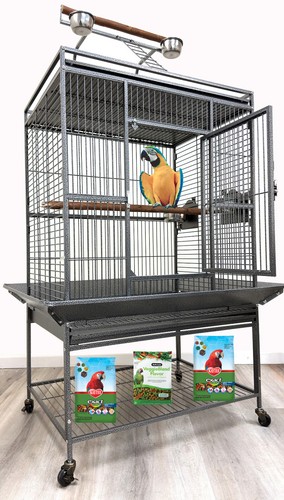Large parrot bird cage - parrot,