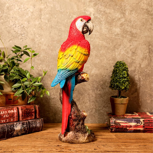Macaw parrot tree hugger - macaw,